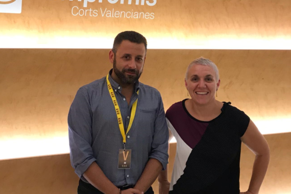 Carmen Luisa Robles, diputada de les Corts Valencianes por Compromís, conoce las preocupaciones y actuaciones del Colef CV.